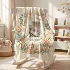 Personalized 'My Little Lamb' Baby Blanket — Soft Fleece Baby Blanket with Name & Lamb Design