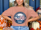 United States of America 250 Semiquincentennial Est. 1776 t-shirt.