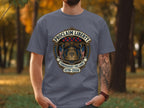 Grey t-shirt with "Proclaim Liberty Throughout the Land 1776-2026" text and Liberty Bell graphic.