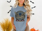 Blue t-shirt celebrating United States Quarter-Quincentennial 1776-2026.