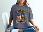 Pinay & Patriotic Filipina American Freedom Celebration t-shirt.