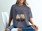 Gray t-shirt with "The Truth Shall Set You Free" and John 8:32.