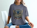 United States Quarter-Quincentennial 1776-2026 celebratory t-shirt.